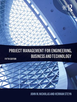 cover image of Project Management for Engineering, Business and Technology